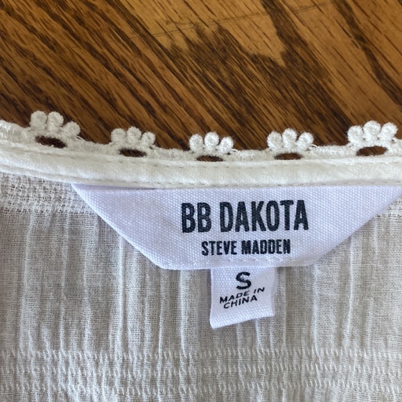 BB Dakota off white cotton top size Small - Picture 5 of 7